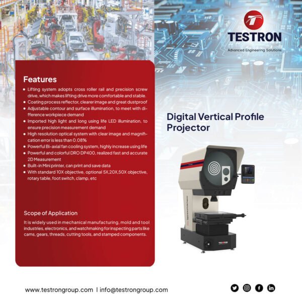 TT-P400 Digital Vertical Profile Projector