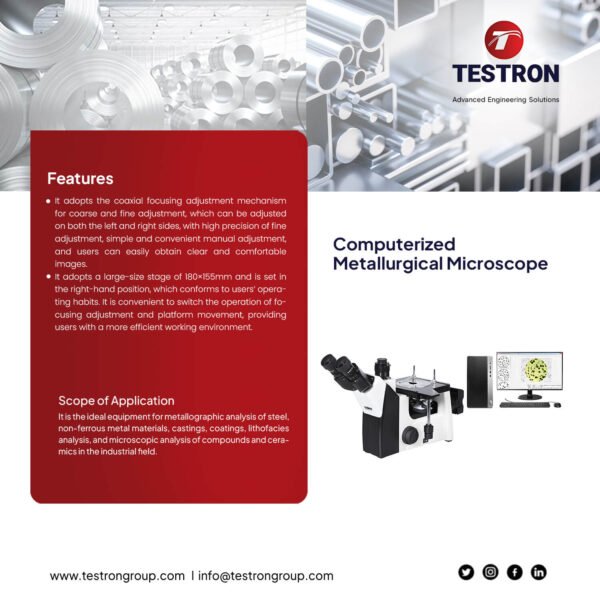 TT-2000W- Computerized Metallurgical Microscope