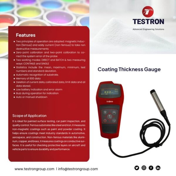 TT-2510E Coating Thickness Gauge