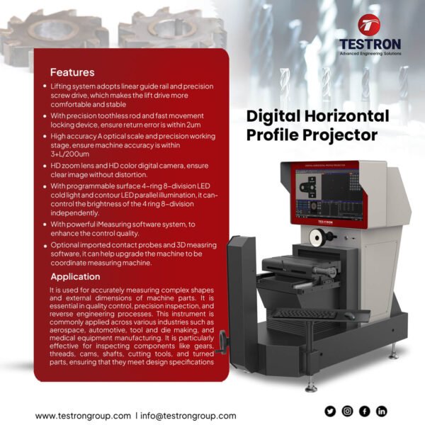 TT-B400 Digital Horizontal Profile Projector