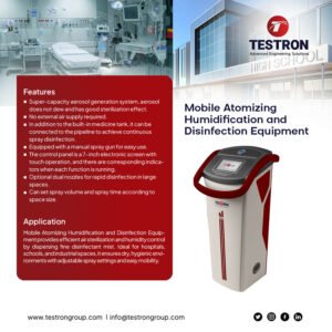 Mobile Atomizing Humidification and Disinfection Equipment