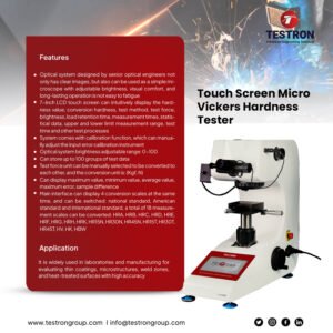 TTVT-1000 Touch Screen Micro Vickers Hardness Tester