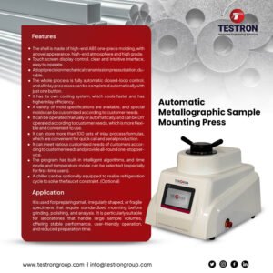 TT-XQ1 Automatic Metallographic Sample Mounting Press