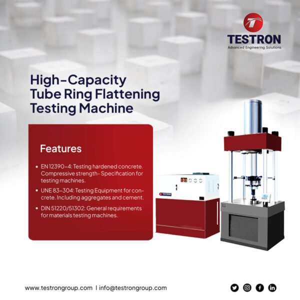 TT-Y High-Capacity Tube Ring Flattening Testing Machine