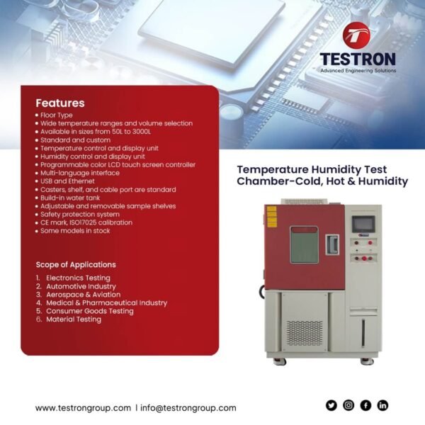 Temperature Humidity Test Chamber-Cold, Hot and Humidity