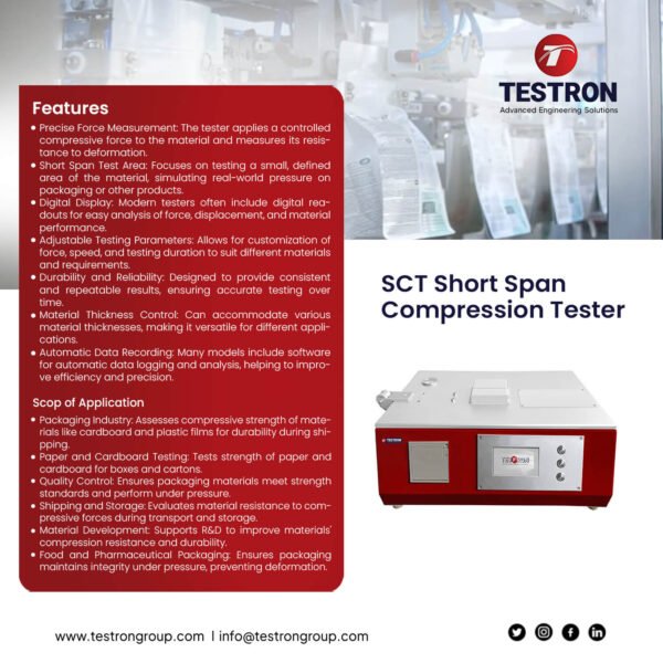 TT-SCT Short Span Compression Tester