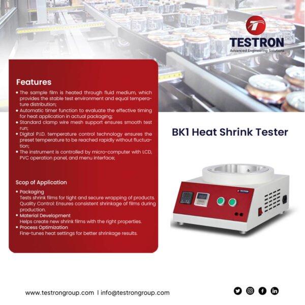 Heat Shrink Tester | Film Shrinkage Tester