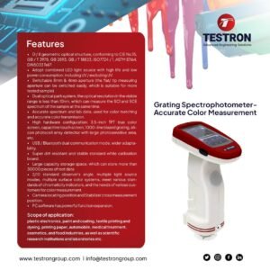 Testron-TT-7700 Grating Spectrophotometer- Accurate Color Measurement