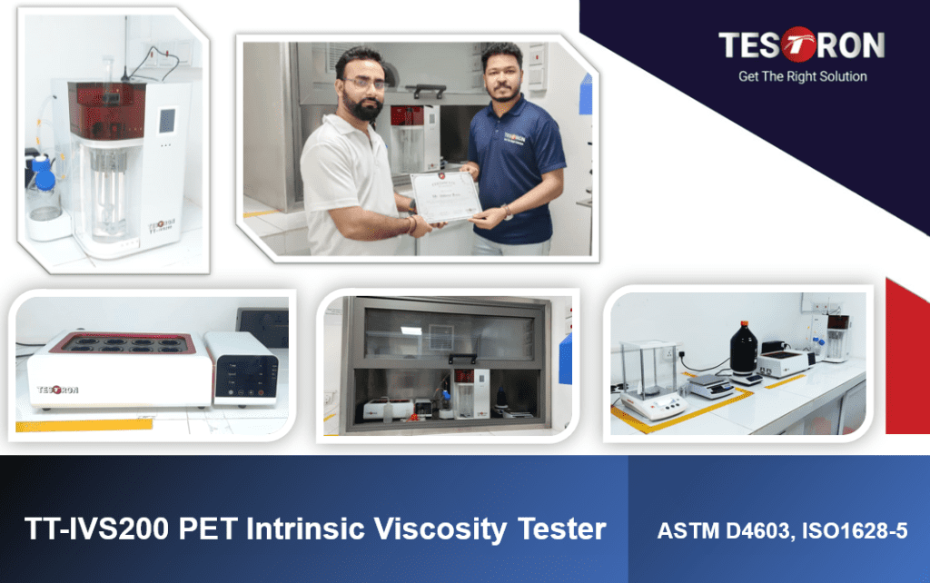 TT-IVS200 PET Intrinsic Viscosity Tester installed in Ghana's plastics industry