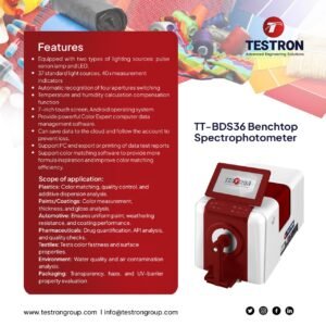 Testron-TT-BDS36 Benchtop Spectrophotometer