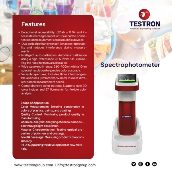 Testron-TT-SPD700 Spectrophotometer