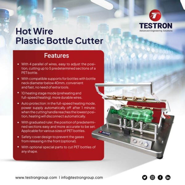 Testron-TT-HWC360S Hot Wire Plastic Bottle Cutter