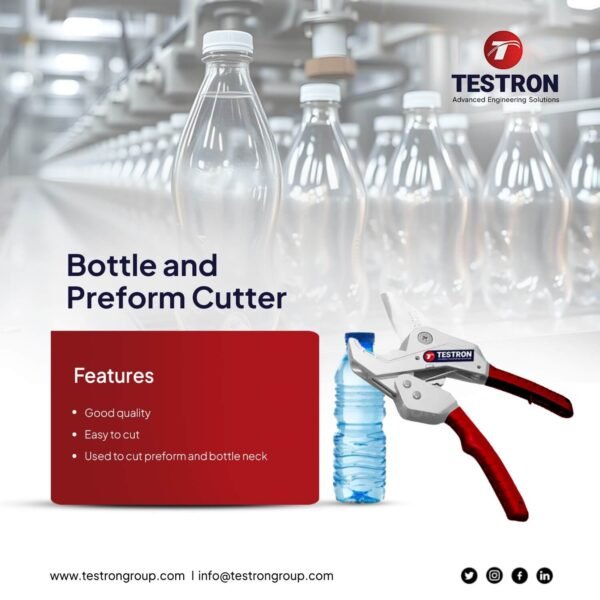 Testron- TT-C10 Bottle & PET Bottle and Preform Cutter