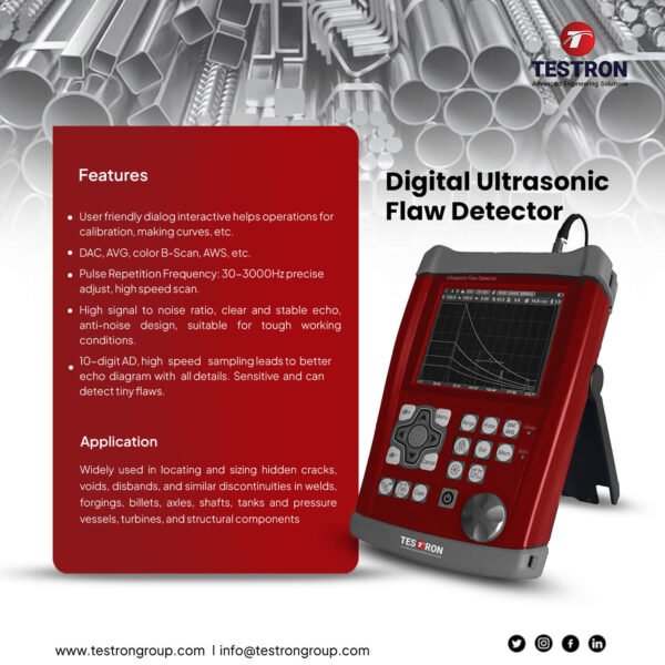TT-FD1500 Digital Ultrasonic Flaw Detector