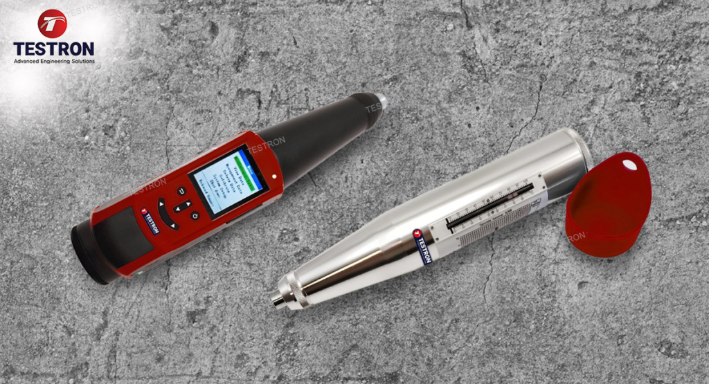 Concrete test hammer and digital concrete test hammer in a industry