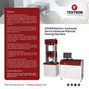 TT-EH0300 300KN Electro-hydraulic Servo Universal Material Testing Machine