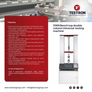 TT-DC0010 10KN Bench-top Double Column Universal Testing Machine