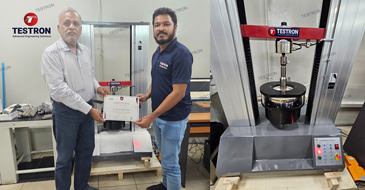 TT-DC0020 Geotextile Computerized Universal Testing Machine at Exeed Geotextile L.L.C.