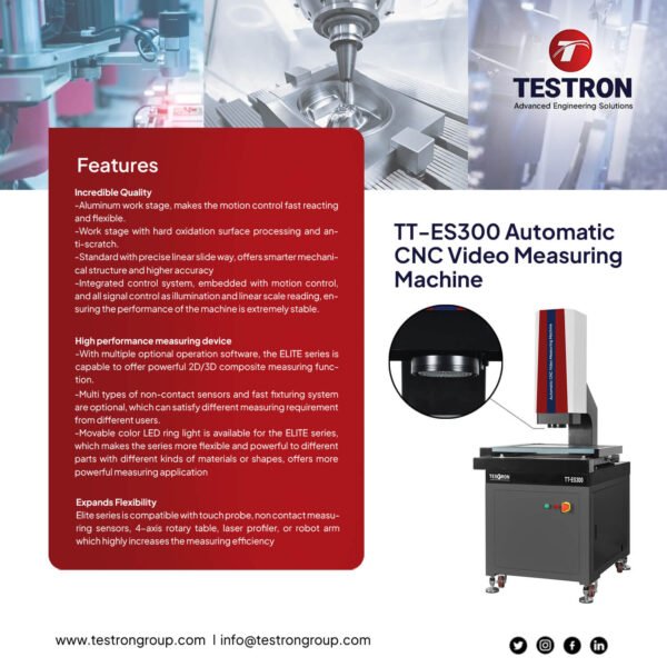 TT-ES300 Automatic CNC Video Measuring Machine