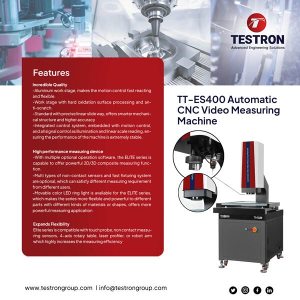 TT-ES400 Automatic CNC Video Measuring Machine