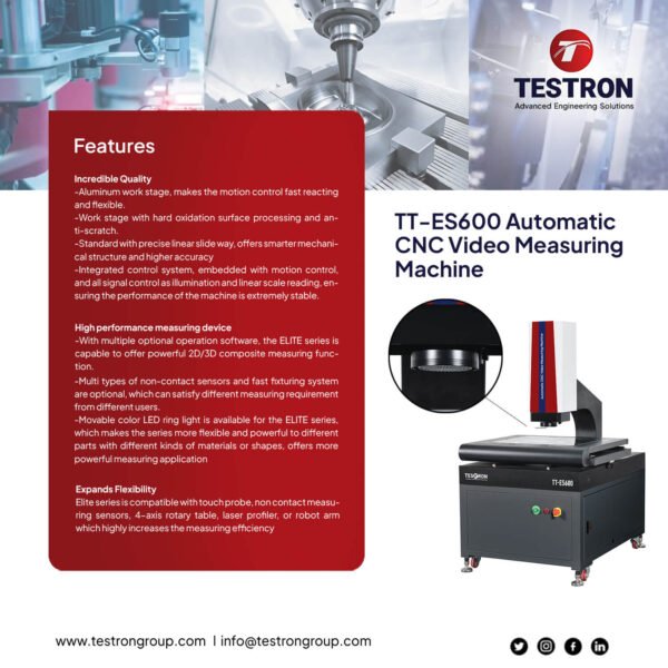 TT-ES600 Automatic CNC Video Measuring Machine