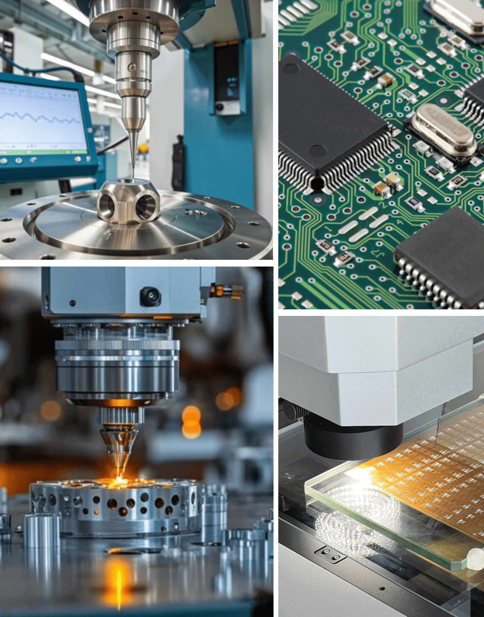 Vision measurement machine for precise measuring of small parts and objects using a camera