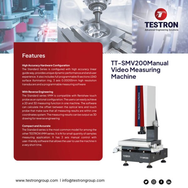 TT-SMV200 Manual Standard Video Measuring Machine