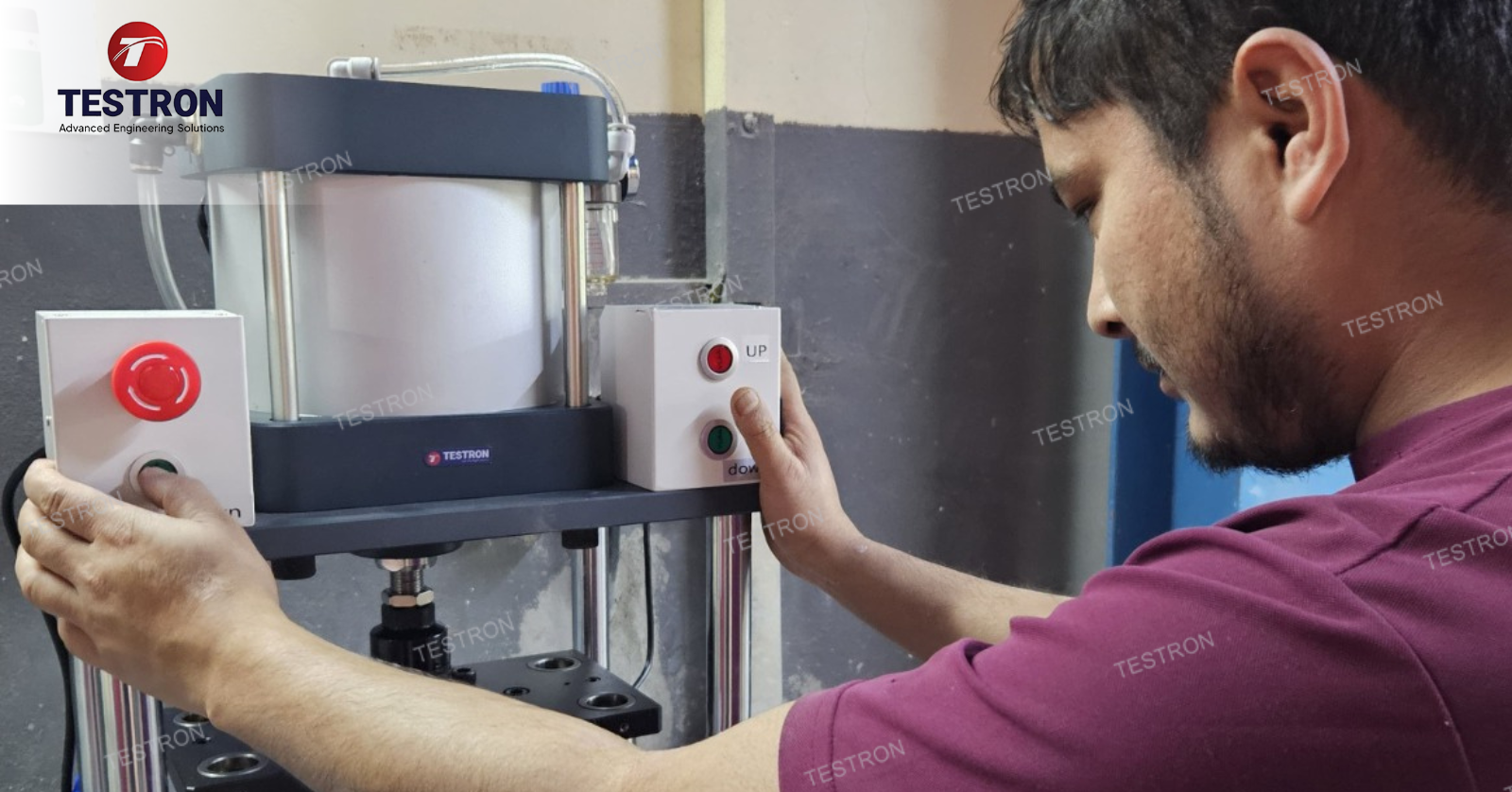 Successful Installation of Pneumatic Punching Machine at Stoncor Middle East LLC