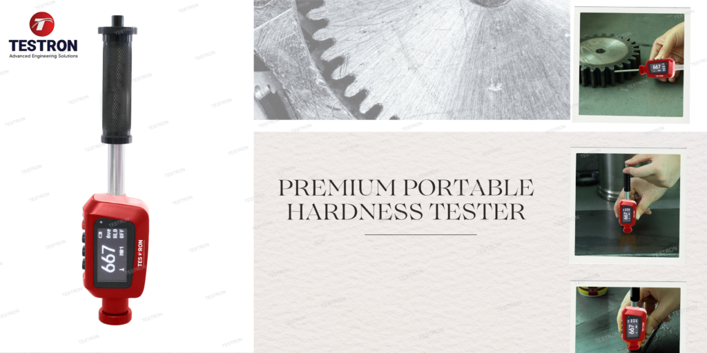 Portable hardness tester for metal surface testing in the UK