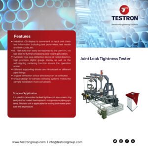 TT-JLTT Joint Leak Tightness Tester