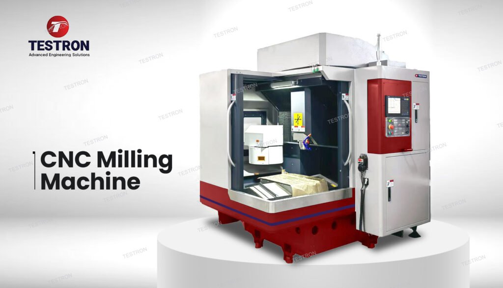 Industrial CNC milling machine for precision manufacturing in the USA