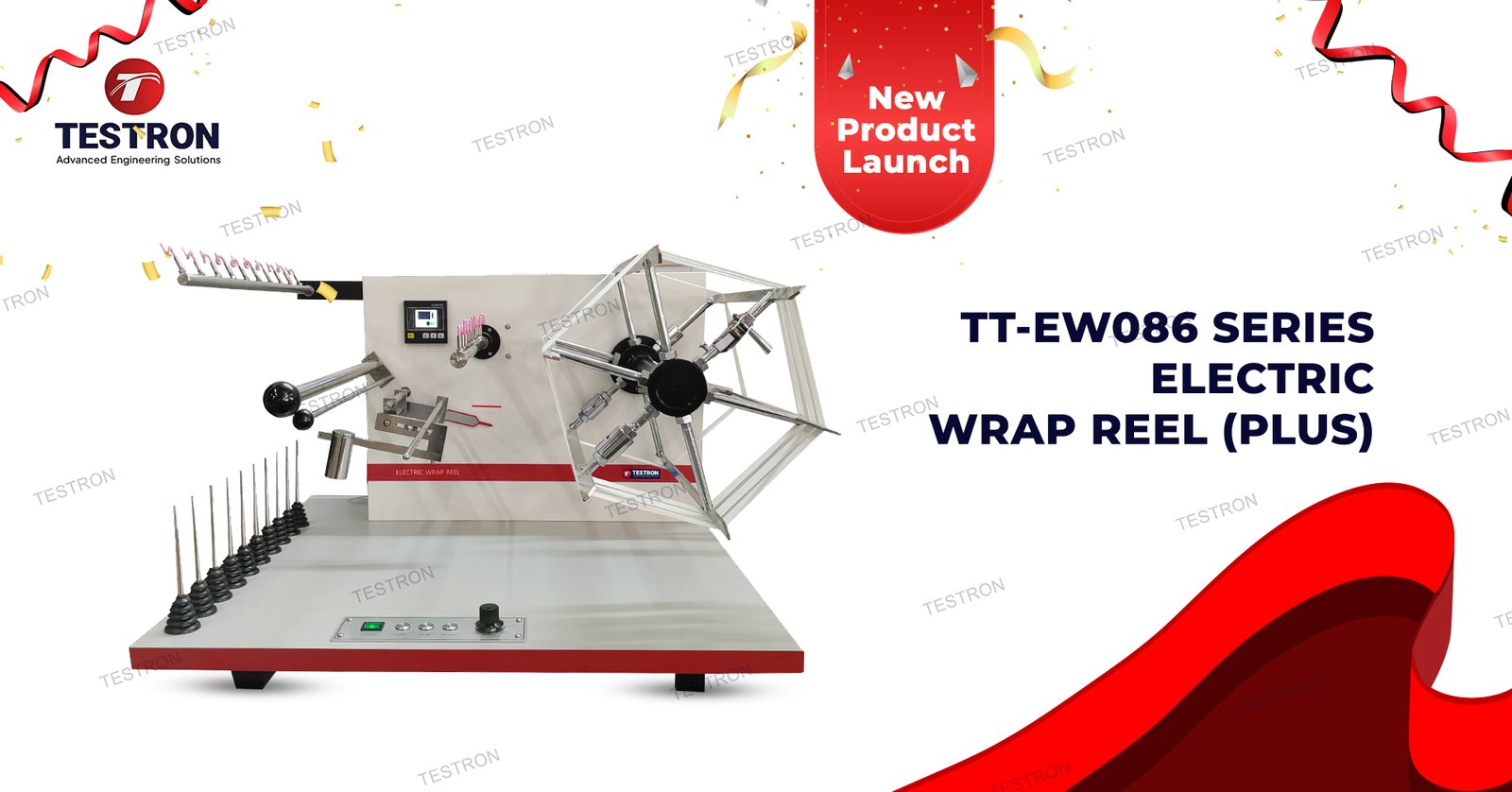 Introducing Testron’s New TT-EW086 Series Electric Wrap Reel (Plus)