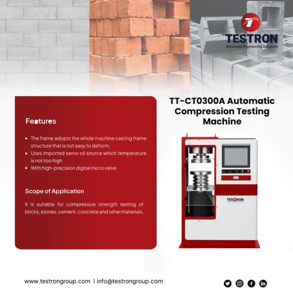 TT-CT0300A Automatic Compression Testing Machine