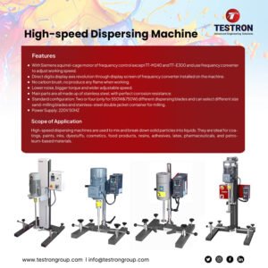 TT-HSDM Series High-speed Dispersing Machine
