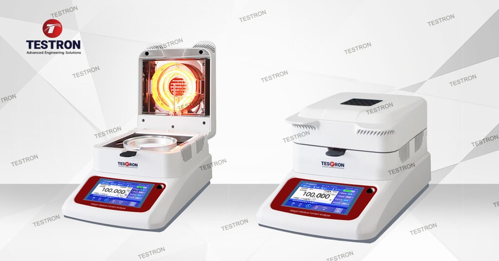 Halogen moisture analyzer used for pipe testing in Vietnam