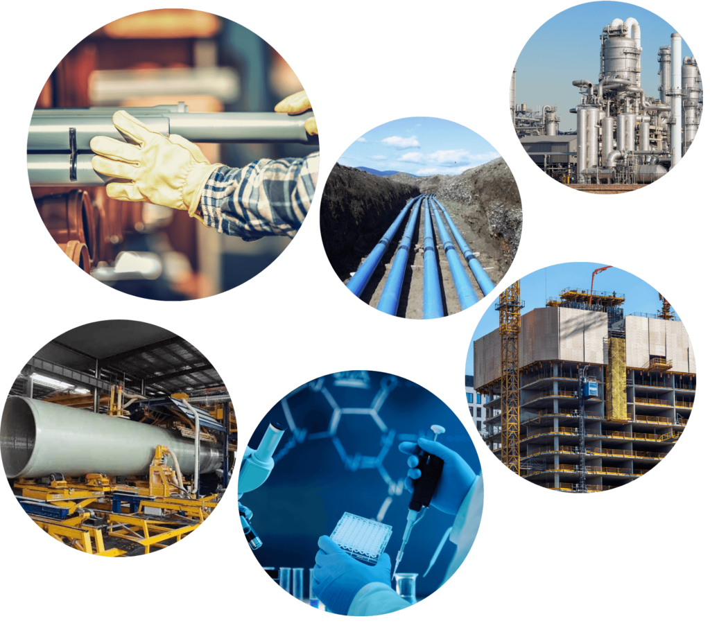 Hydrostatic pressure tester machine for industrial applications