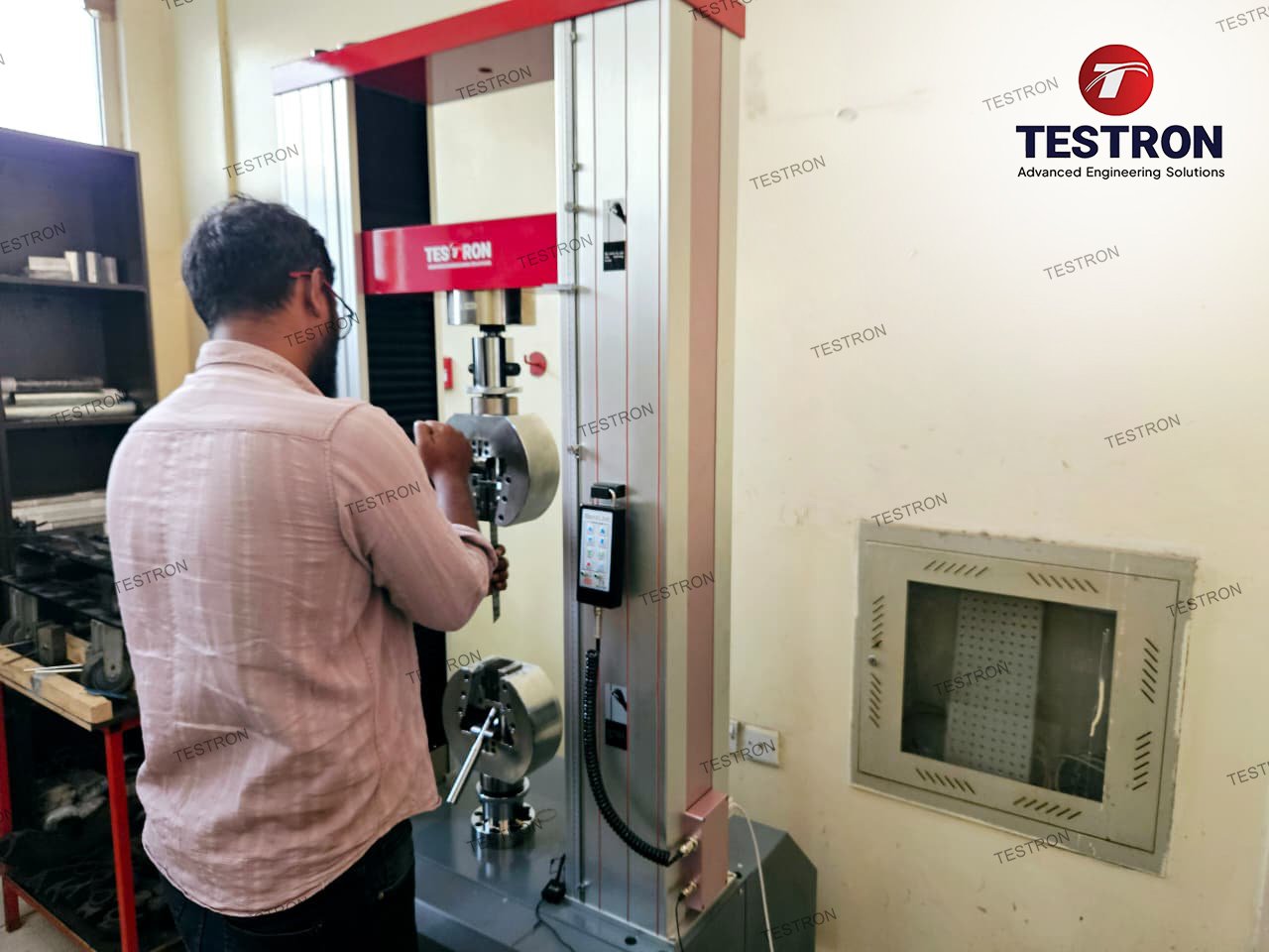 From Testing to Trust: TT‑EU0200 200kN Servo Electronic Universal Material Testing Machine at KHK Scaffolding UAE
