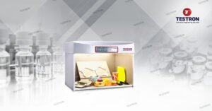 Color light box for quality control in Indonesian manufacturing facility