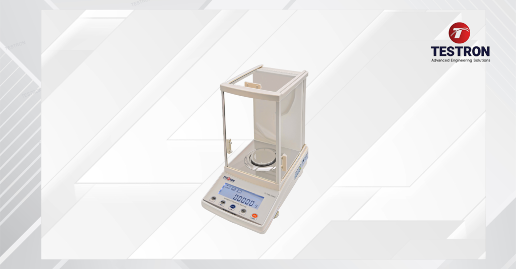 Analytical electronic balance used for precision weighing in Canadian laboratories and industries