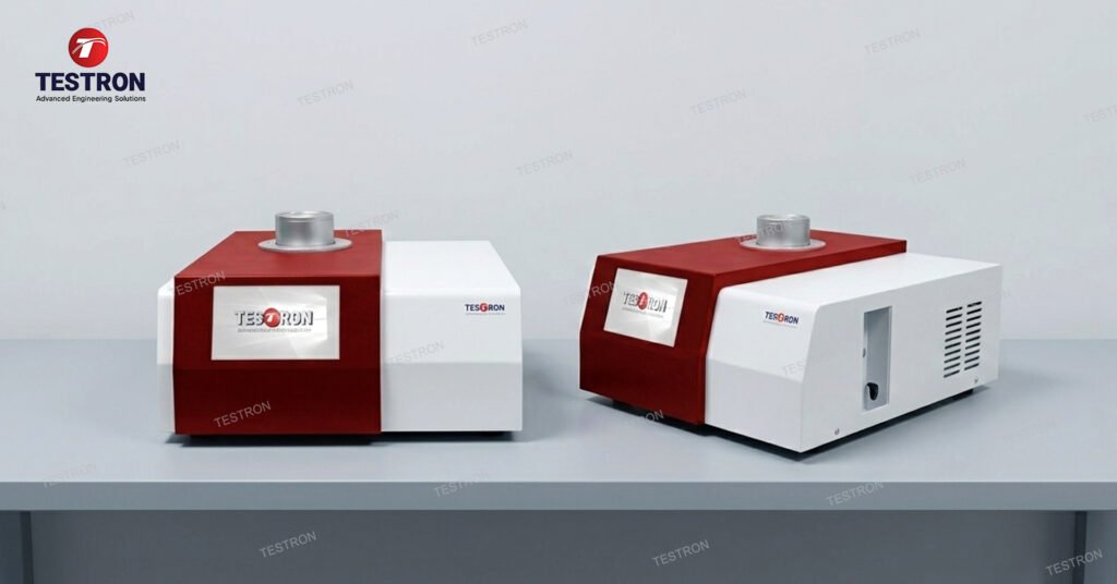 Differential Scanning Calorimetry equipment in Spain used for material testing and quality control in manufacturing