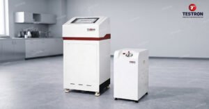 Hydrostatic pressure tester machine in Singapore for pipe and container testing