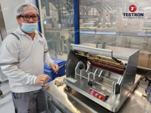 TT-HWC360S Hot Wire Plastic Bottle Cutter with Safety Cover installed at Masafi Co LLC UAE