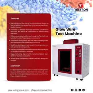 TT-GW1100 Glow Wire Test Machine - Testron Group