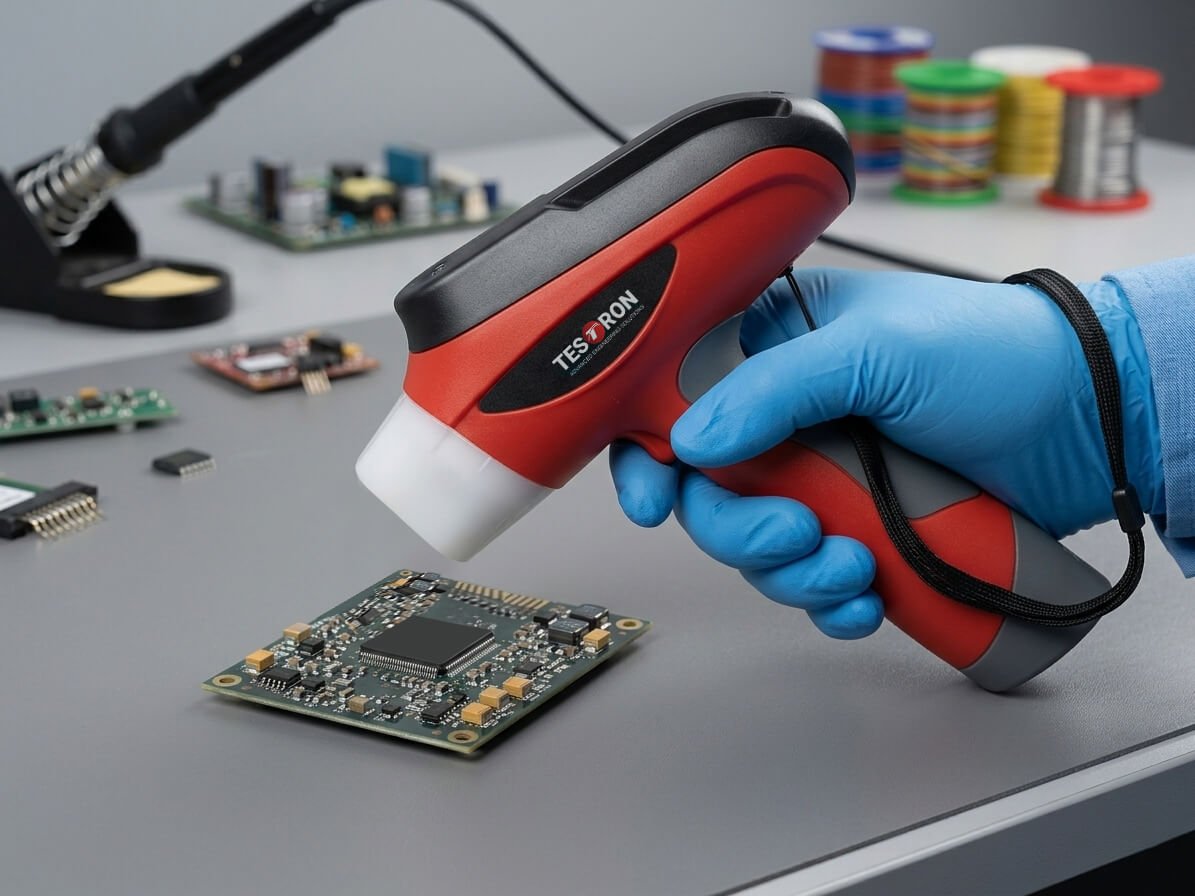 TT-X3000 Handheld Portable XRF Analyzer for RoHS testing and electronic component analysis